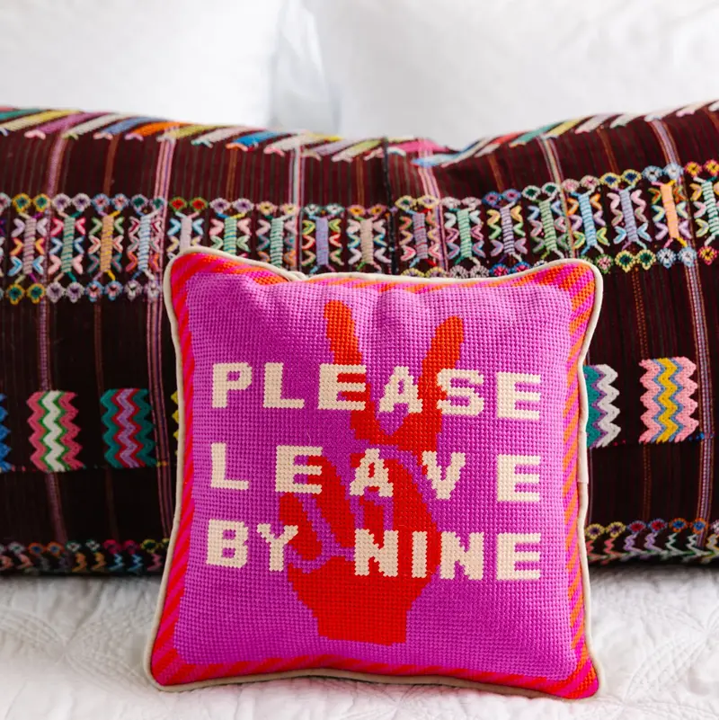 Furbish Studio Leave by Nine Pillow