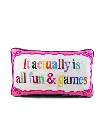 Furbish Studio Fun and Games Pillow