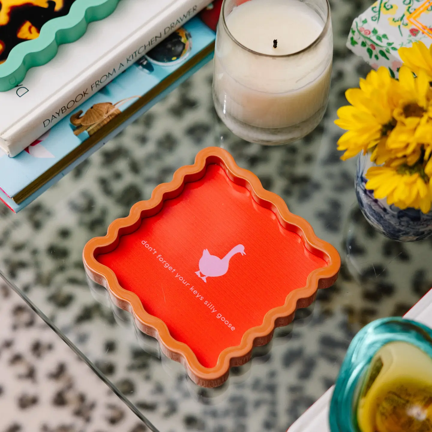 Furbish Studio Silly Goose Lacquer Tray