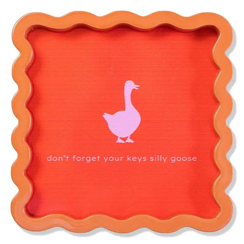 Furbish Studio Silly Goose Lacquer Tray