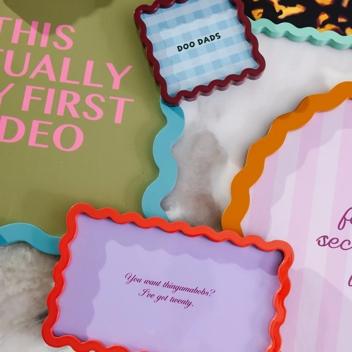 Furbish Studio Thingamabobs Lacquer Tray