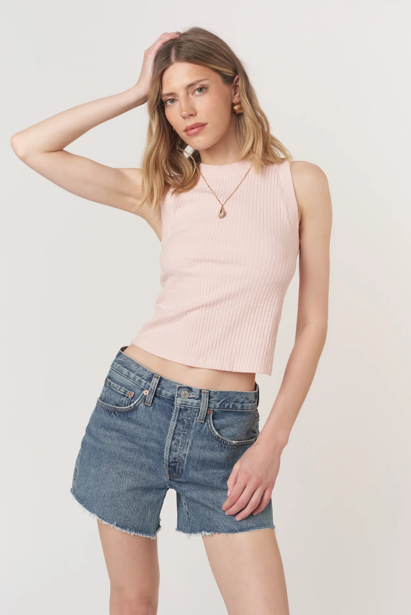 Project Social T Player Racerback Rib Tank