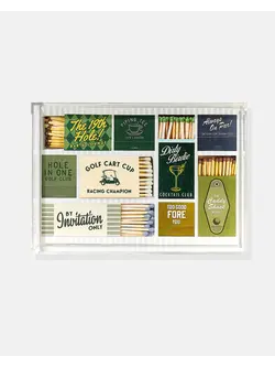 tart BY TAYLOR Golf Matchbook Small Tray