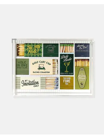 tart BY TAYLOR Golf Matchbook Small Tray