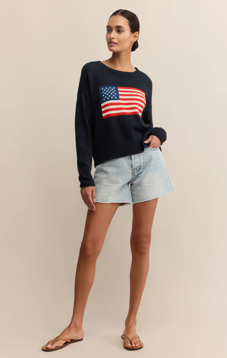 Z Supply Sienna Patriot Sweater