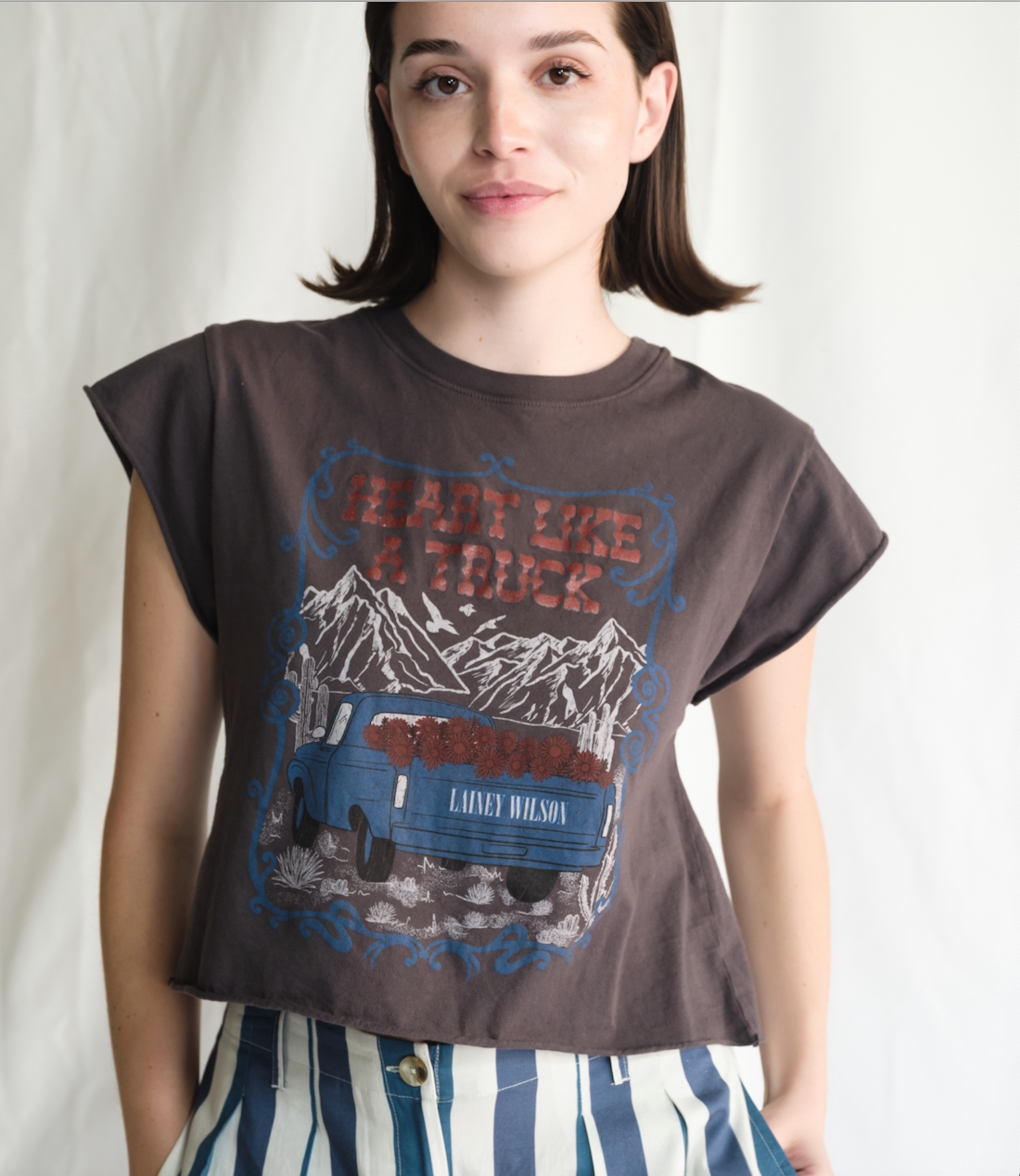 People of Leisure Lainey Wilson Heart Like a Truck Tee