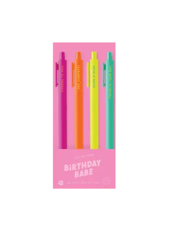 Talking Out of Turn Jotter Sets-4 Pack