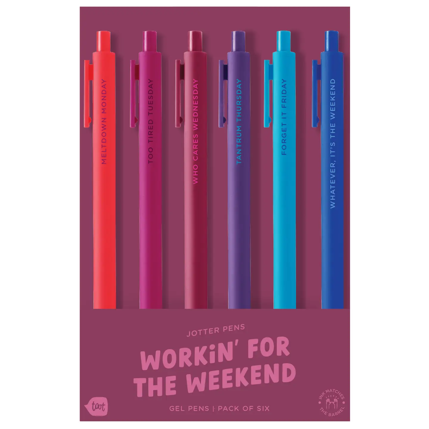 Talking Out of Turn Jotter Sets-6 Pack