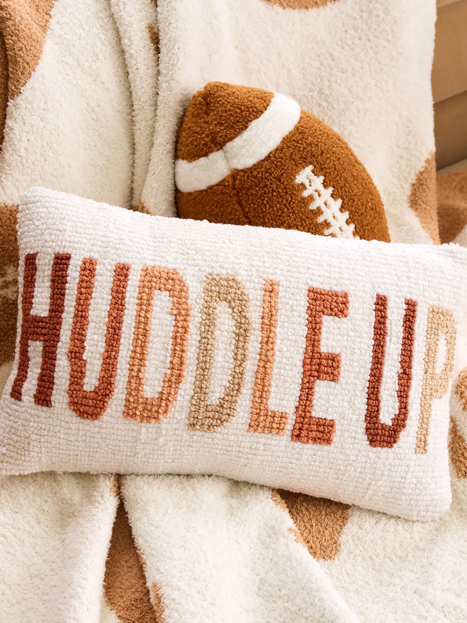 Huddle Up Pillow-Ivory