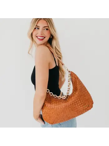 Sienna Slouchy Woven Shoulder Bag