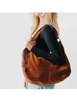 Hazel Hobo Shoulder Bag w/Tassel