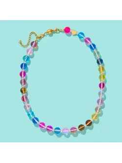Taylor Elliott Designs Sophie Multi + Clear Beaded Necklace