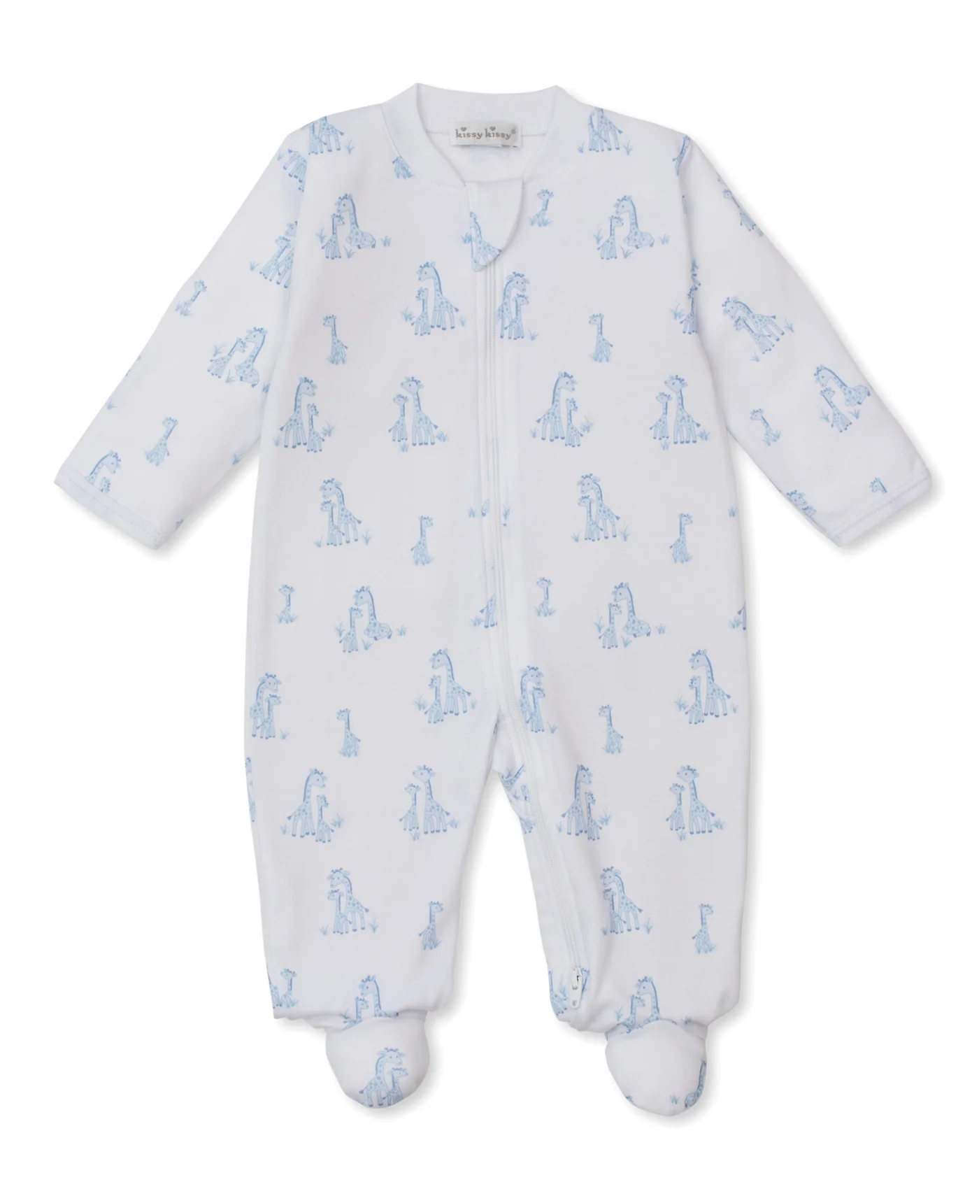 kissy kissy Giraffe Grace Footie w/Zip