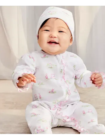 kissy kissy Fairway Foursome Footie w/Zip