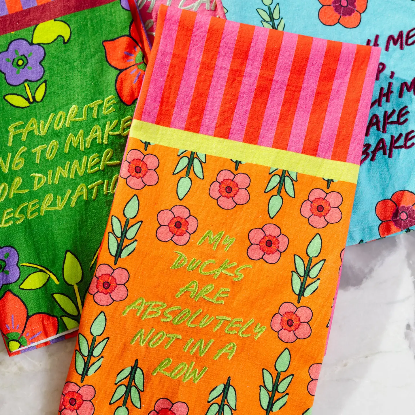 Furbish Studio Ducks Dish Towel