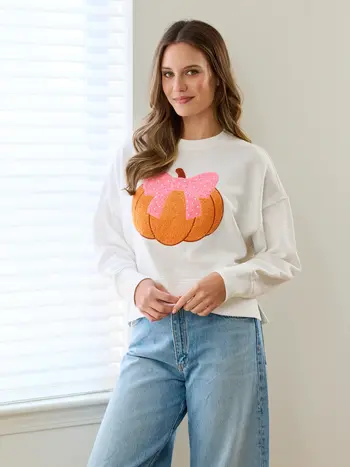 Pretty Pumpkin Sweatershirt