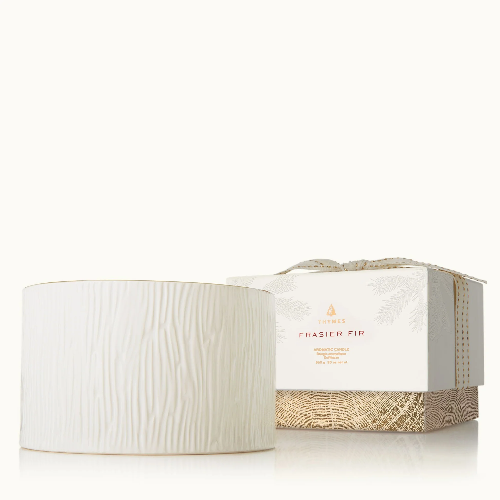 Thymes Frasier Fir Ceramic Candle 3 Wick