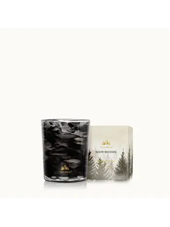 Thymes Noir Woods Box Votive 2oz