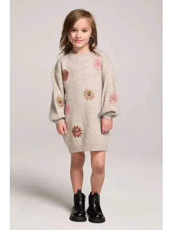 Saltwater Luxe Blossom Sweater Dress