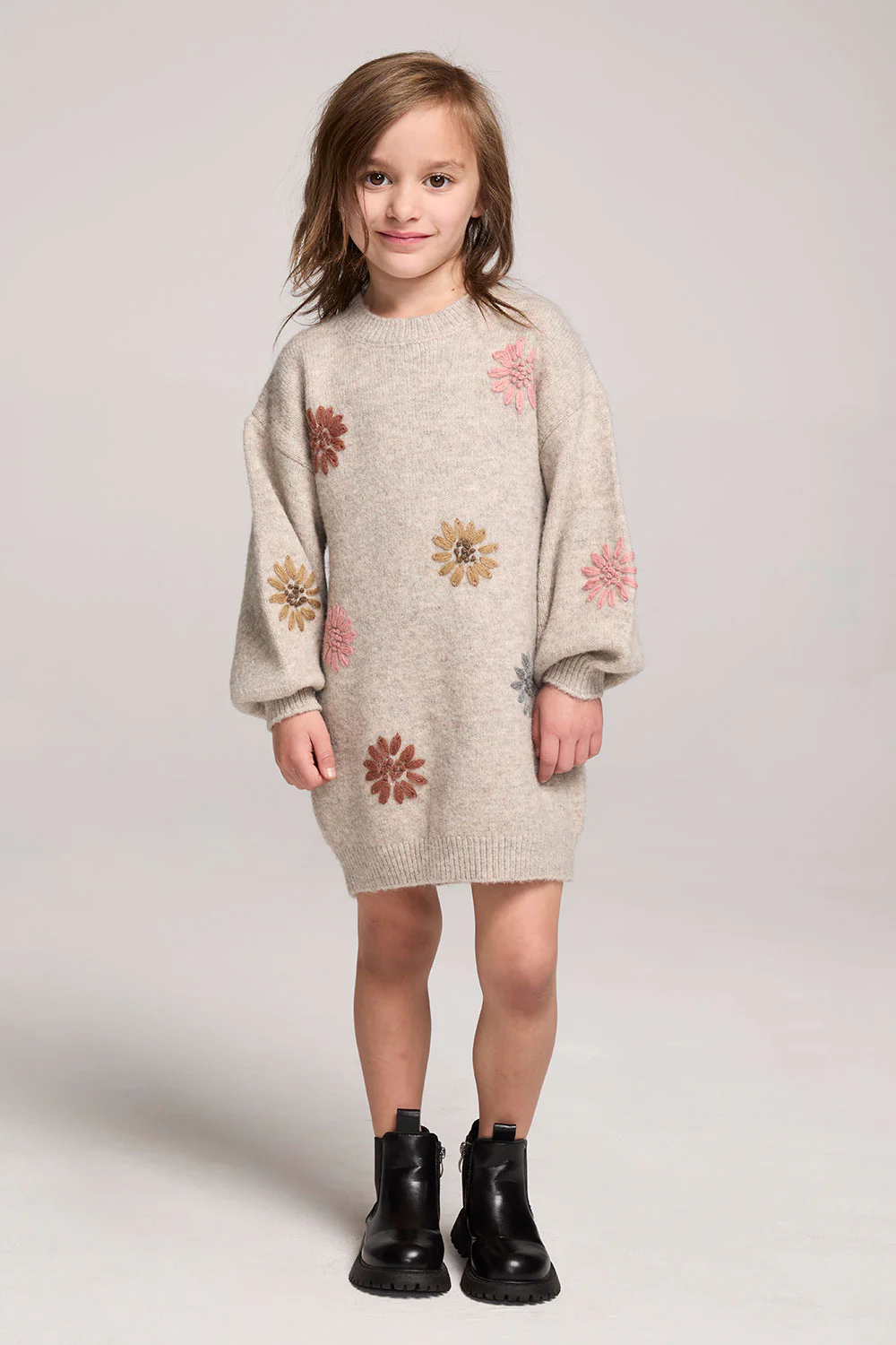 Saltwater Luxe Blossom Sweater Dress