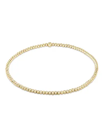 enewton Classic Gold 2mm Bead Bracelet