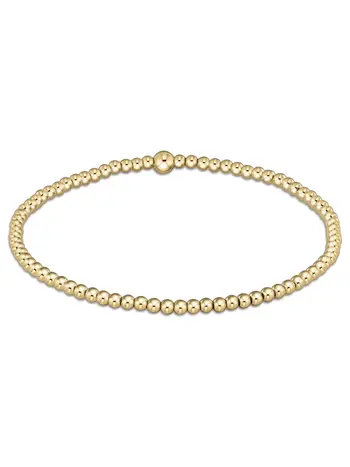 enewton Classic Gold 2.5mm Bead Bracelet