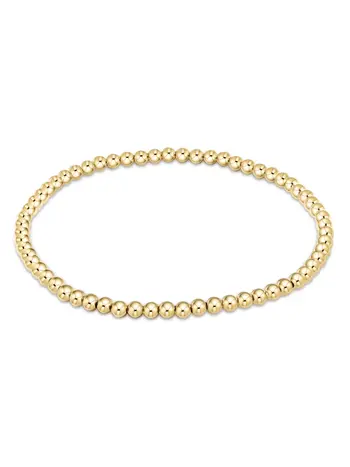 enewton Classic Gold 3mm Bead Bracelet