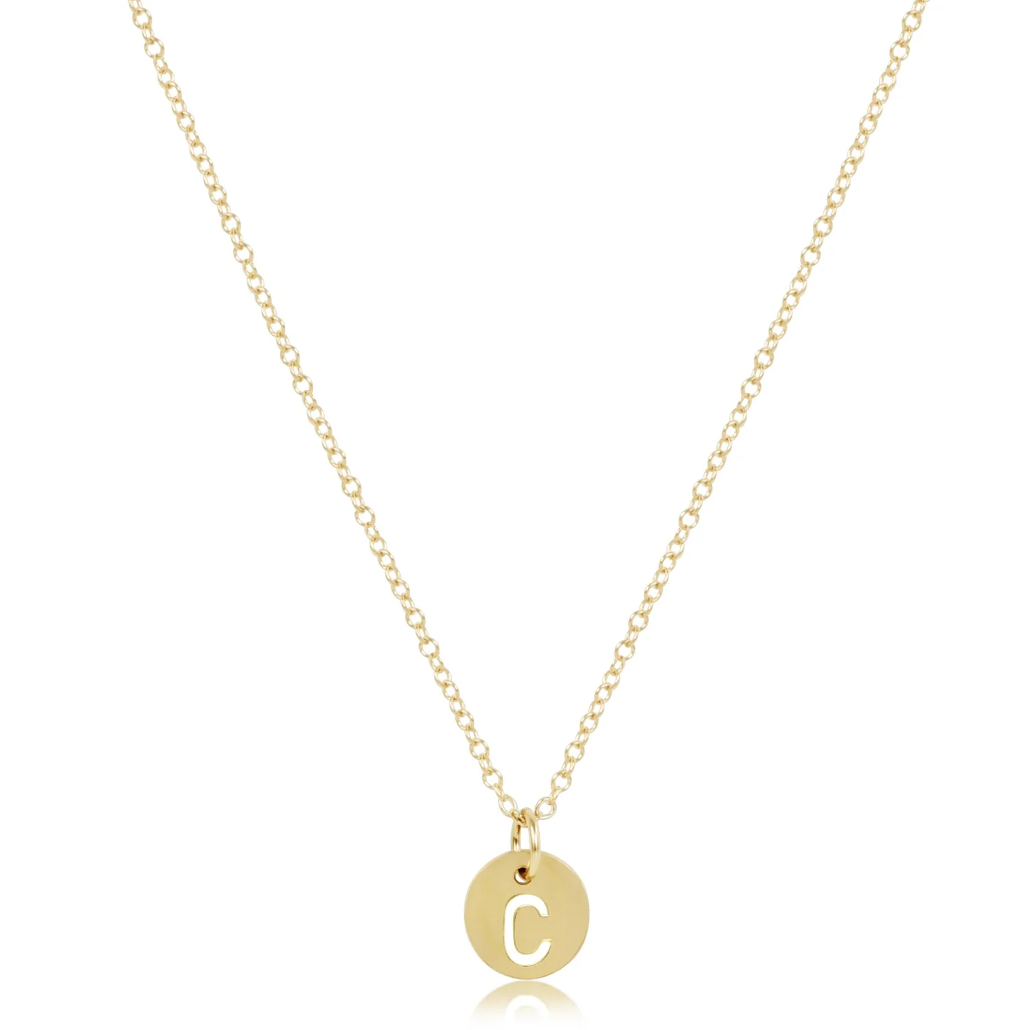 enewton 16" Gold Initial Necklace