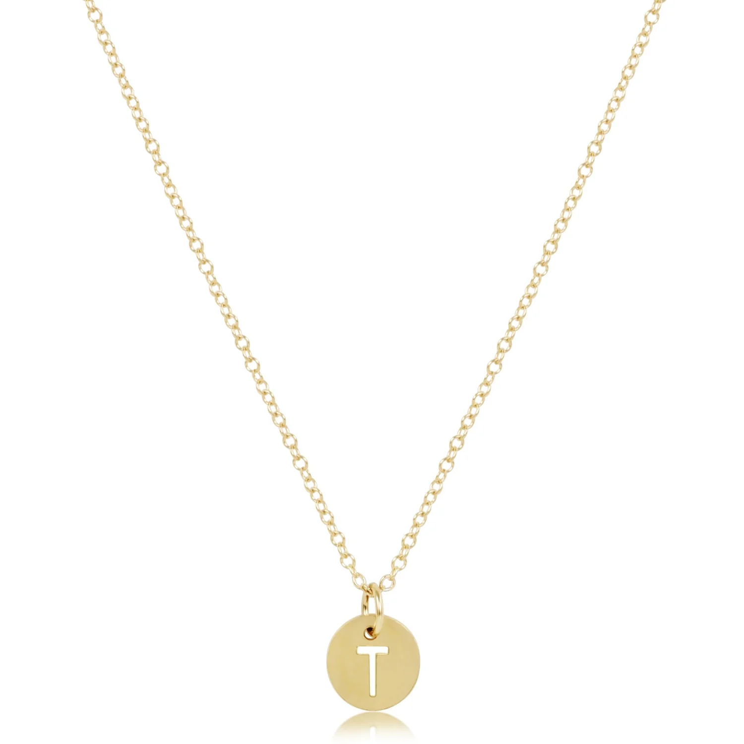 enewton 16" Gold Initial Necklace
