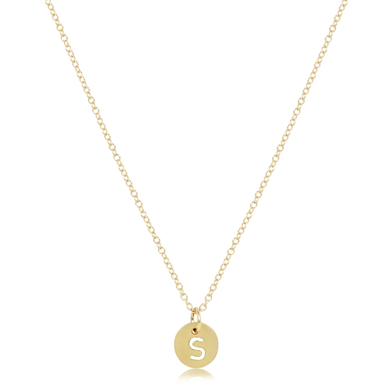 enewton 16" Gold Initial Necklace