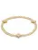 enewton Signature Cross Gold Pattern 3mm Bead Bracelet