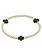 enewton Signature Cross Gold Pattern 3mm Bead Bracelet