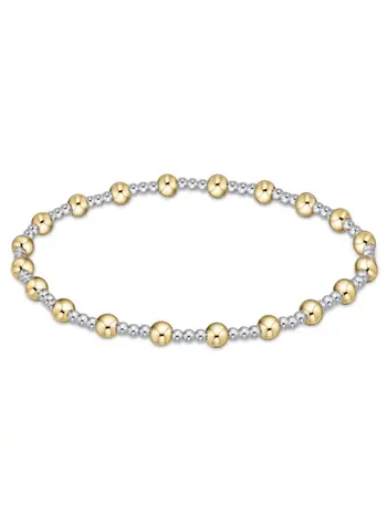 enewton Classic Sincerity Pattern 4mm Bead Bracelet-Mixed