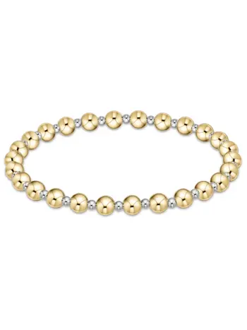 enewton Classic Grateful Pattern 5mm Bead Bracelet-Mixed