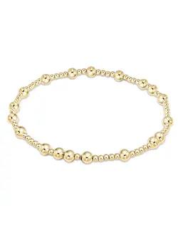 enewton Hope Unwritten 4mm Bead Bracelet-Gold