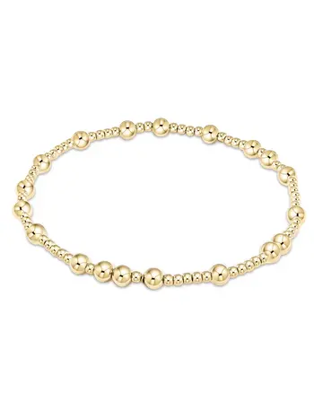 enewton Hope Unwritten 4mm Bead Bracelet-Gold