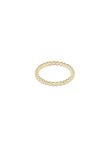 enewton Classic Gold 2mm Bead Ring