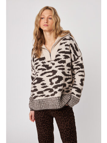 John + Jenn Stirling Quarter Zip Sweater