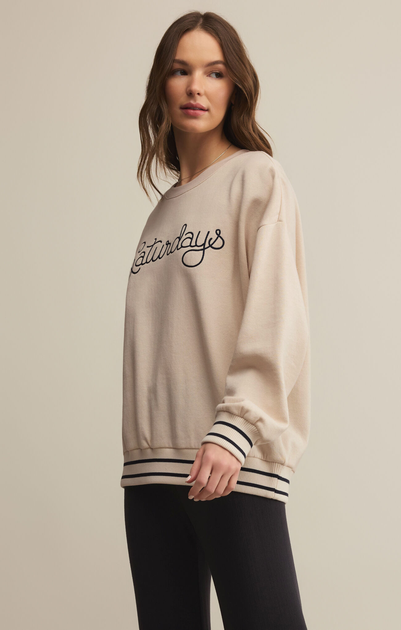 Z Supply Oversized Saturdays Sweatshirt
