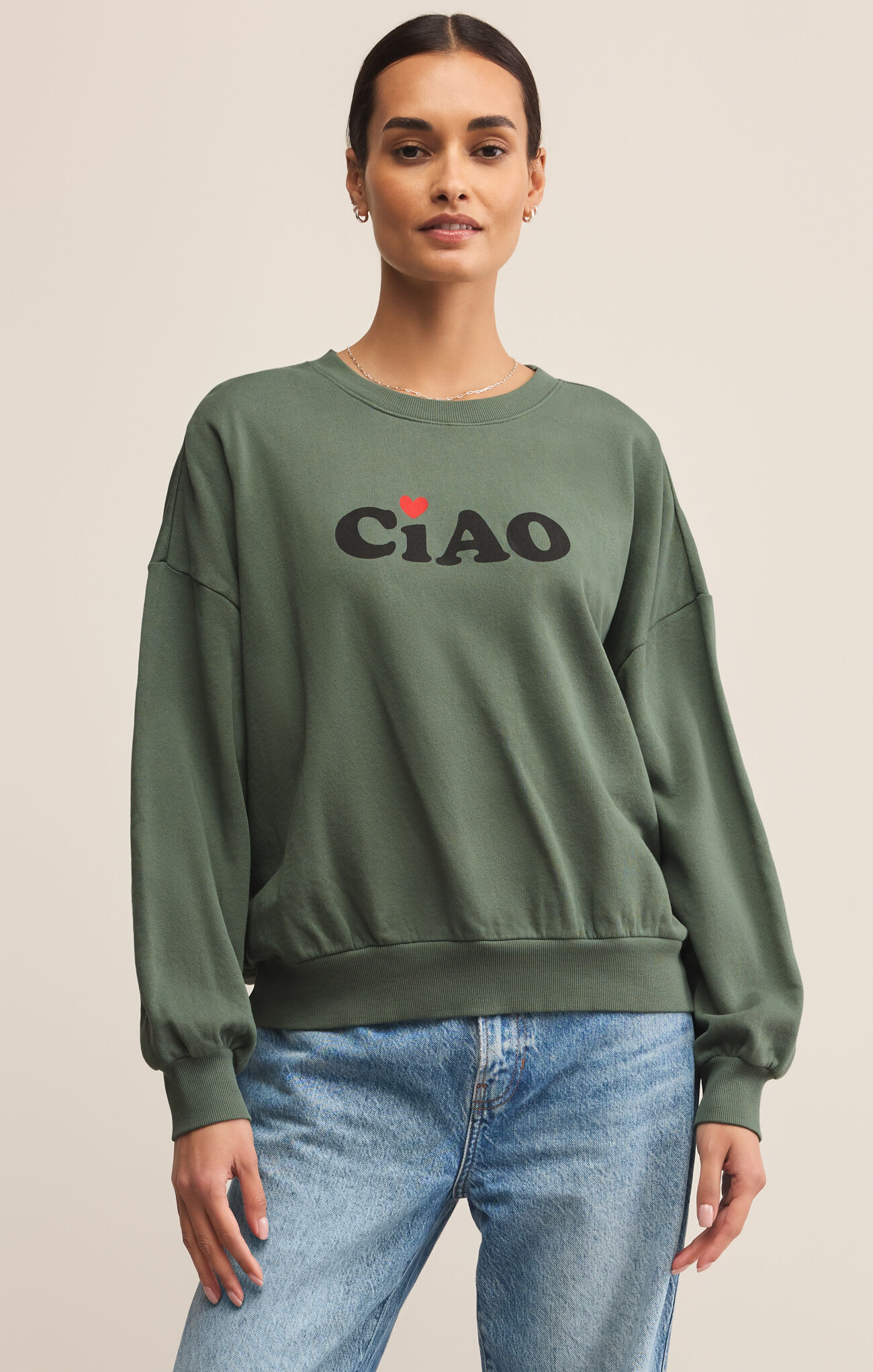 Z Supply Ciao Sunday Sweatshirt