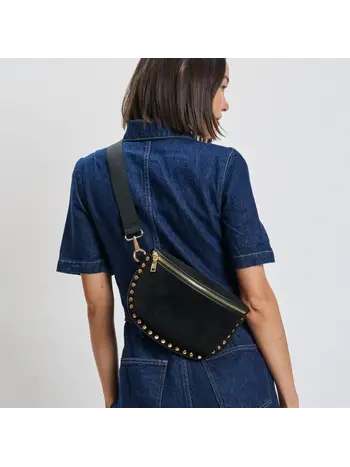 Gizelle Suede Crossbody Body Belt Bag