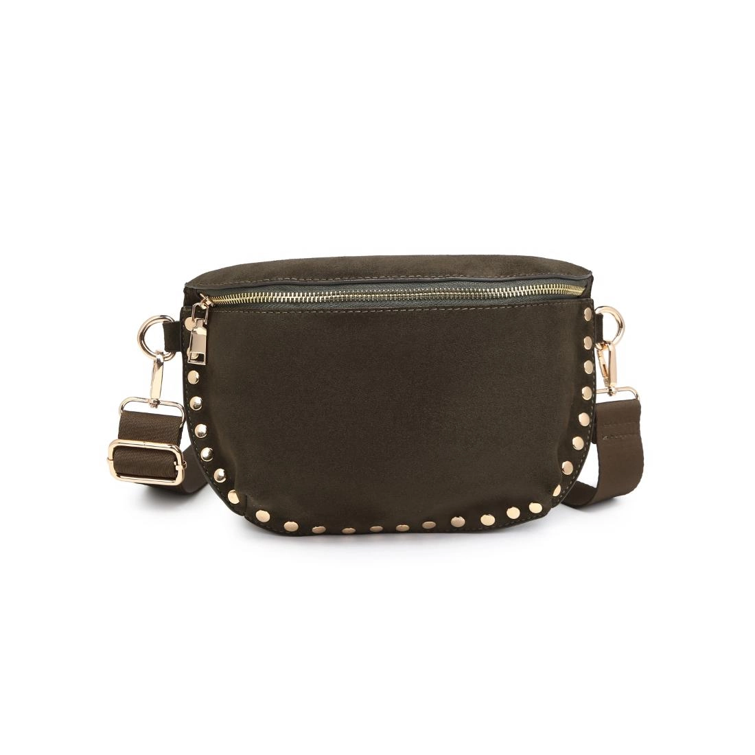 Gizelle Suede Crossbody Body Belt Bag
