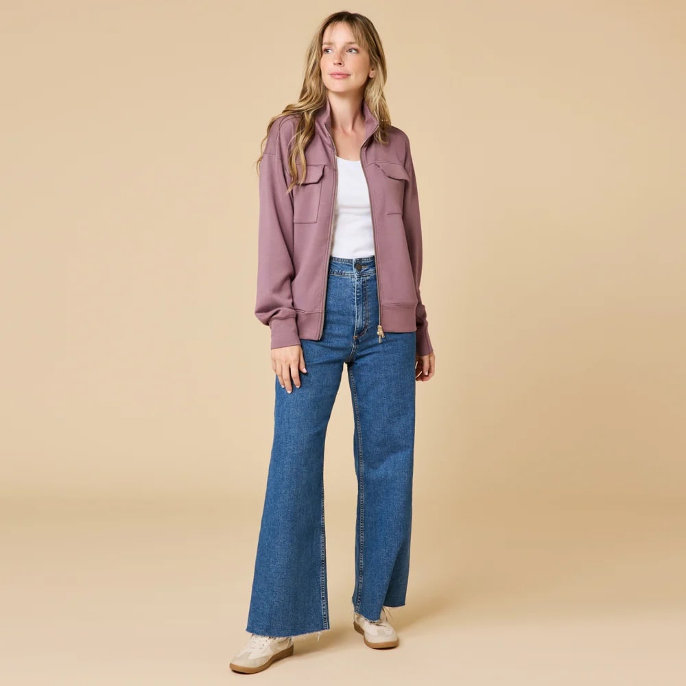 Softies DreamTech Double Zip Bomber Jacket