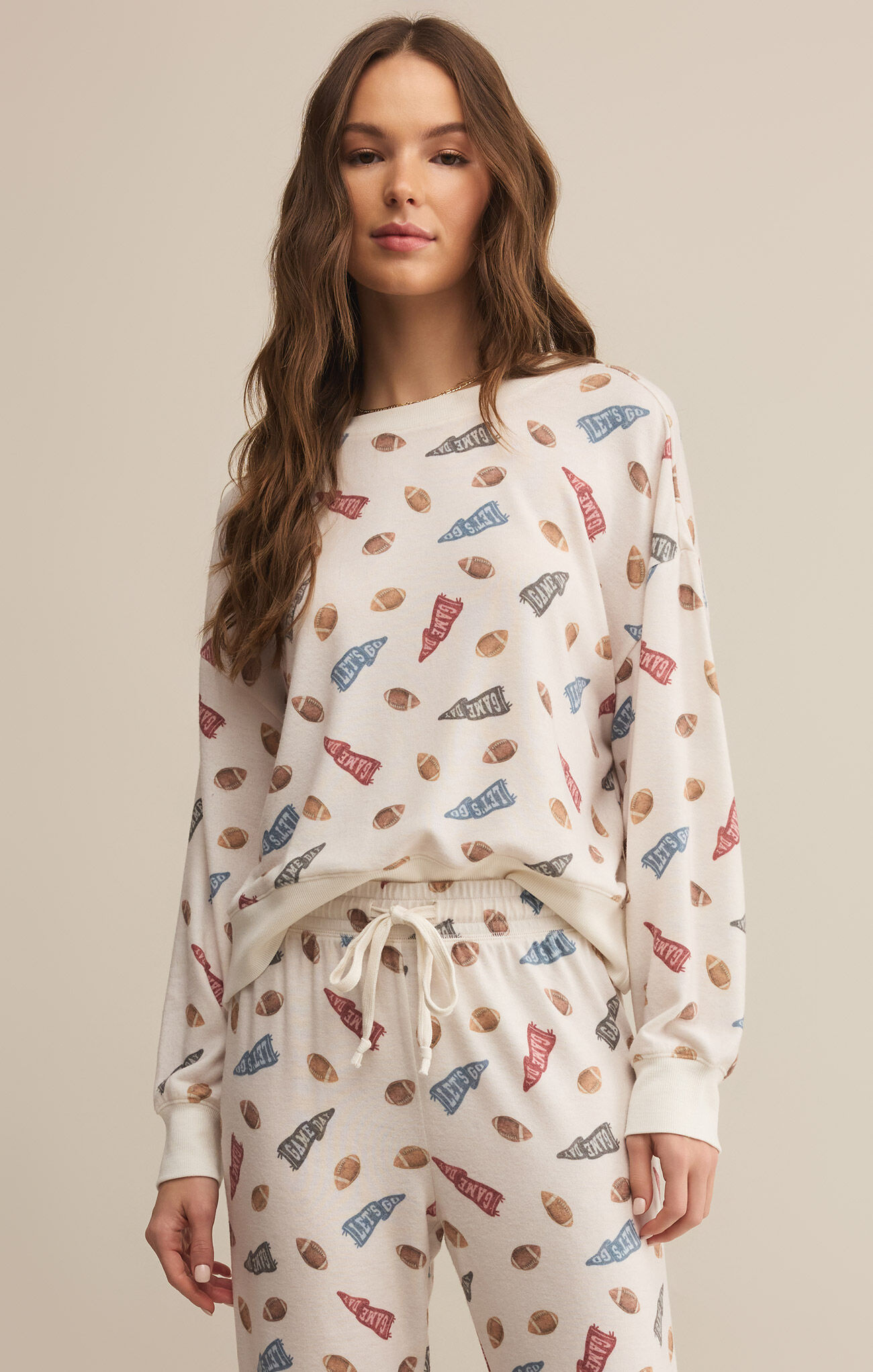 Z Supply Elle Let's Go L/S Top