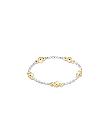 enewton Purpose Gold 6mm Bead Bracelet-Mixed