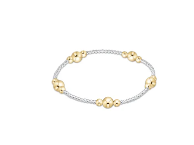 enewton Purpose Gold 6mm Bead Bracelet-Mixed