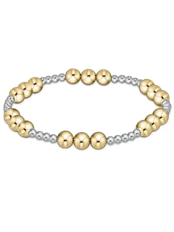 enewton Classic Sincerity Pattern 5mm Bead Bracelet-Mixed
