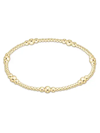 enewton Purpose Gold 4mm Bead Bracelet