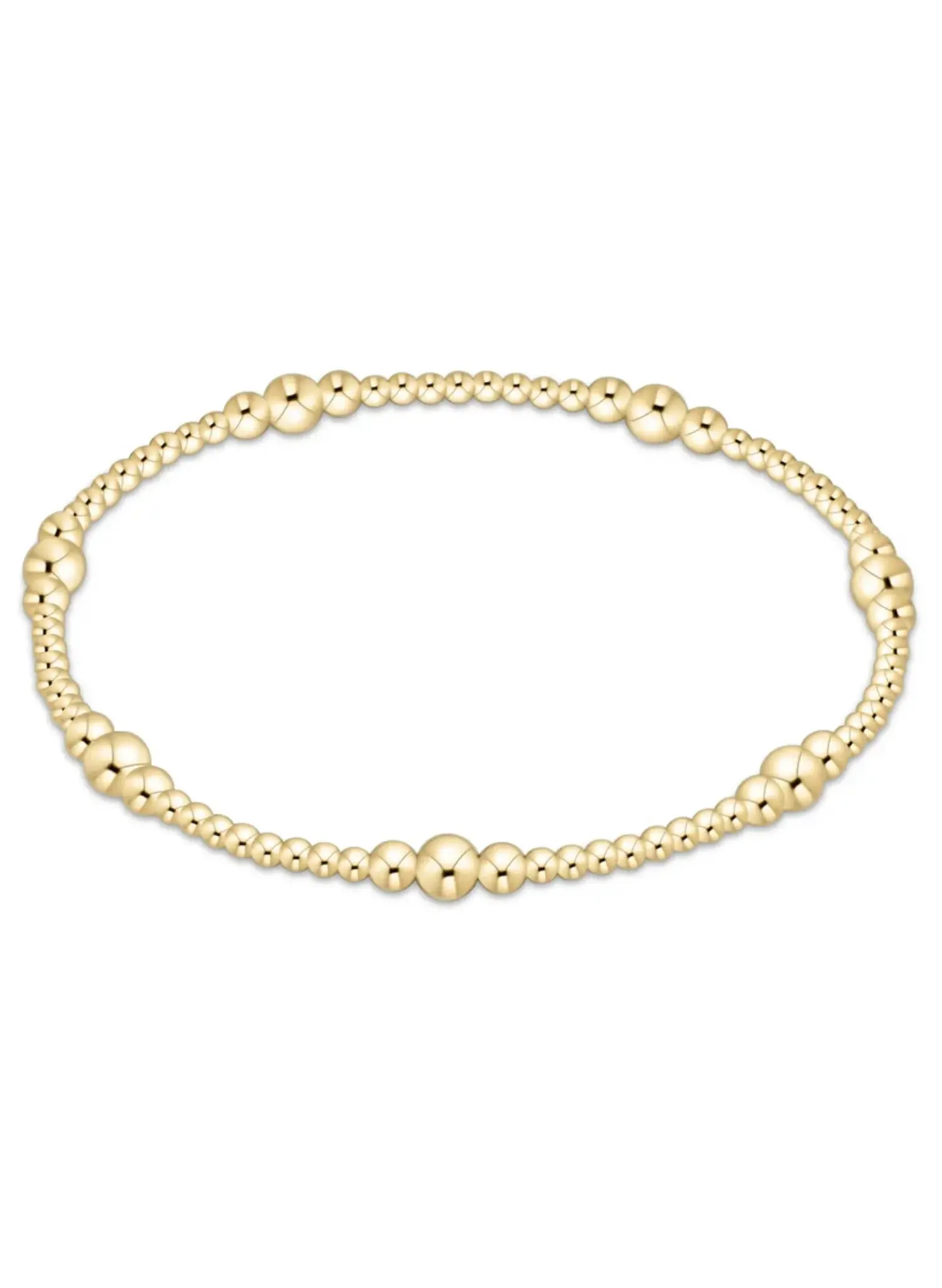enewton Purpose Gold 4mm Bead Bracelet