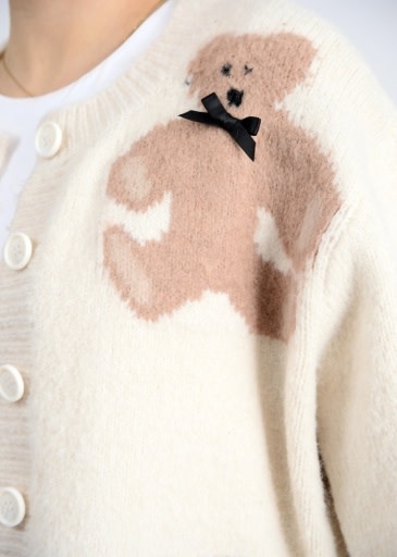 RD STYLE | HEDGE WALDRADA LONG SLEEVE CREW NECK CARDIGAN